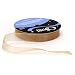 Offray Monofilament Edge Simply Sheer Asiana Craft Ribbon, 5/8-Inch Wide by 25-Yard Spool, Gold