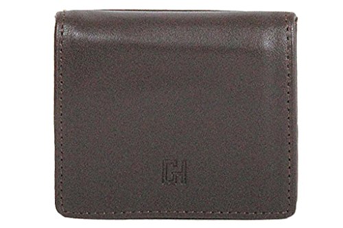 Porte-monnaie Gérard Henon Softline en cuir de vachette lisse noir GH 33533
