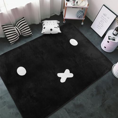 カーペット ミッフィー ラグ ラグマット 150×100cm おしゃれ 滑り止め 絨毯 じゅうたん 洗える 室内リビングマット 寝室 居間用 家庭用 オフィス用