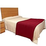 Versátil: Perfecta como colcha verano cama 150 e invierno , como colcha de verano cama 135 y primavera, para cama de 105 y como edredones cama de 90. Colcha reversible de elegante patrón espiga