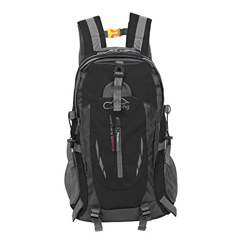 Free Knight 8607 35L Outdoor Sports Travel Water Repellent Nylon Backpack Apple (black)