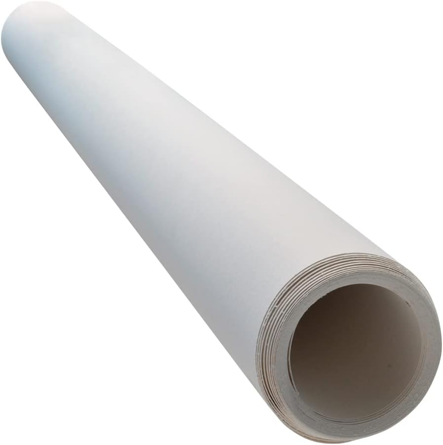 Bee Paper Extra 816R-0536 Heavyweight Rag Drawing Roll, 36-inch by 5-Yards