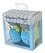 Stephan Baby Rattle Socks, Blue Monsters, Fits 3-12 Months
