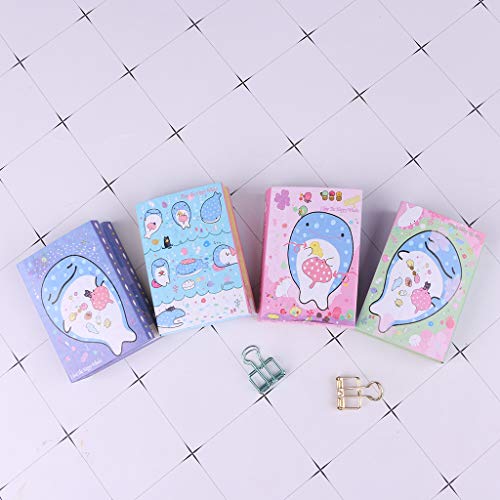 Fanct Cute Cartoon Sticky Notes 6 Folding Memo Pad Mini Notebook Bookmark Stationery School Supply #TOP4