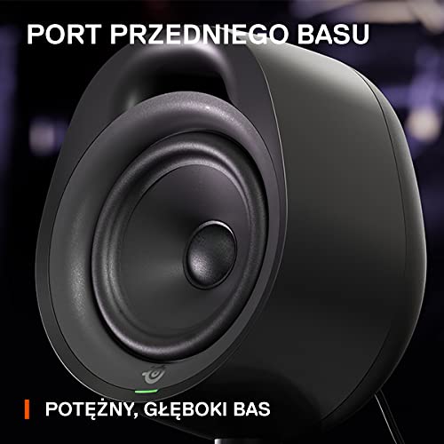 Steelseries Arena 3 Głośniki Komputerowe, Czarny, 2 Sztuki
