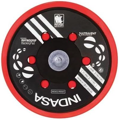 Buy Indasa Rhynogrip 6" Ultravent Multi-Hole Grip Low Profile Backup Pad, 599495