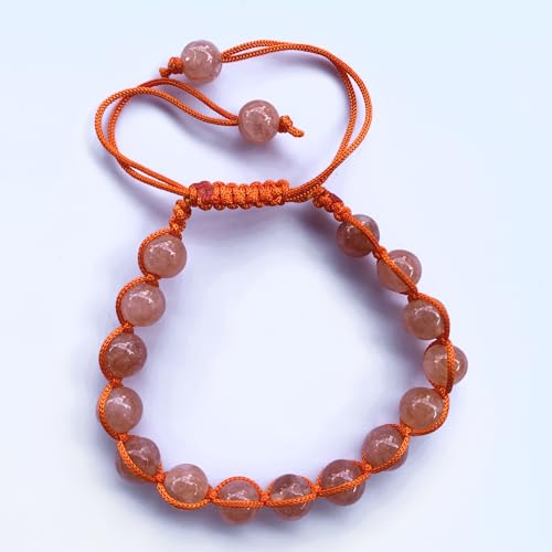 Image of Apnisanskriti Premium Lab Certified Round Crystal Gem Stone Beads Bracelet (8mm, AAA Quality, Free Size)