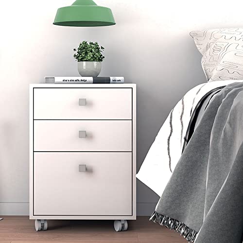 Gaveteiro BRV BCR 29 c/3 Gavetas Branco