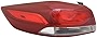 TYC Left Tail Light Assembly Compatible with 2017-2018 Hyundai Elantra