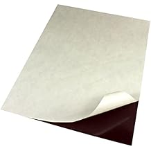 LITKO Magnetic Receptive Sheet | Compatible with Warhammer 40K, D&D & Wargames | Peel & Stick Transport Case Liner | 8.5x11 Inch, 25mil | Pack of 1
