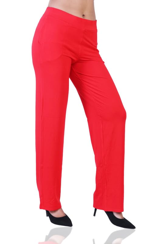 Image of Women's Solid Regular FIT Parallel Pant