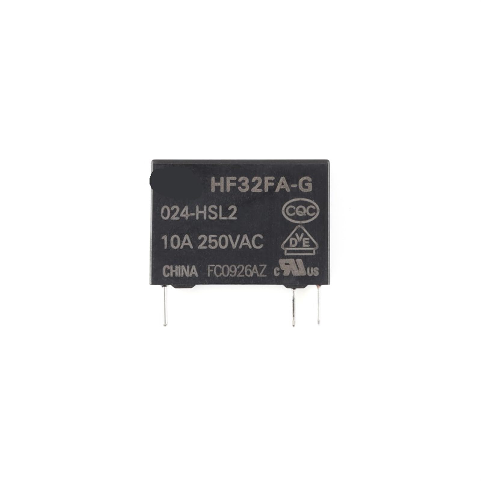 Relais de puissance HF32FA-G 5V 12V 24V 10A pour circuit imprimé
