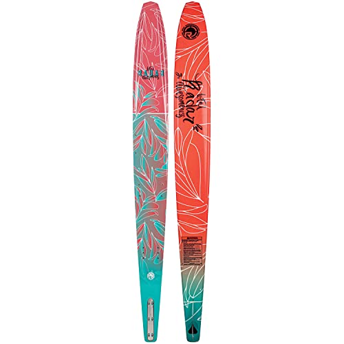 Radar Total Awesomenes Girl's Waterski, Mint/Coral, 65