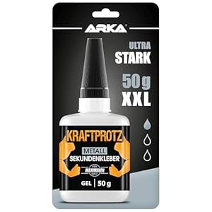 Arka Kraftprotz Metall Sekundenkleber 50g Gel