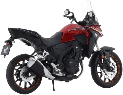 MSZ Honda CB400X Adventure 1:12 Scale Licensed Diecast Metal Bike (Red)