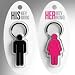 His and Hers Keychain Set