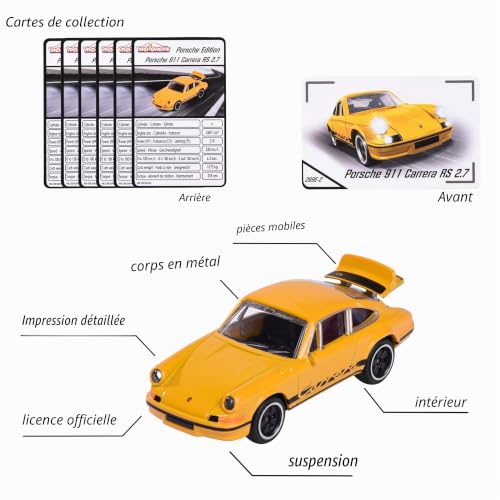Véhicule Pour Circuit Miniature Majorette Porsche Premium – Modèle Aléatoire - vue 8