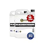 MRM Chemicals Silikonentferner – Antisilikonreiniger zum Entfernen von Silikon, Fett & Öl – Lackentfetter zur Lackvorbereitung und Oberflächenreinigung 2 × 5 L (10 L)