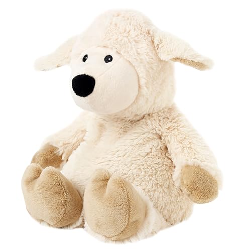 Warmies Plush Sheep Microwavable, French Lavender Scented and Weighted, Hot or Cold Soft Teddy for Relaxation and Warm Relief, Suitable for Adults and Children