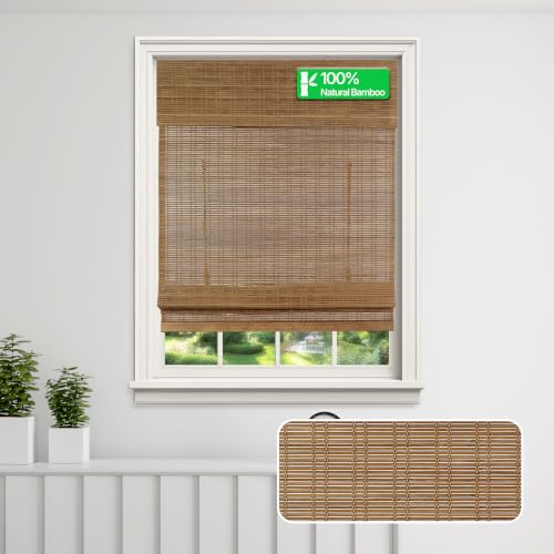 CALYX INTERIORS Bamboo Roman Shade