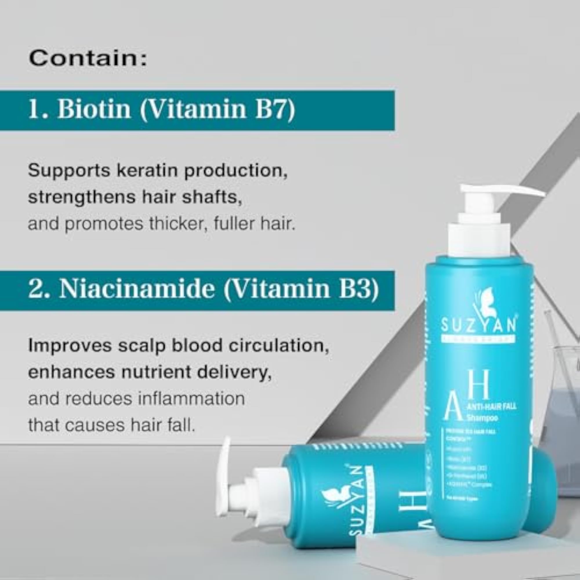 Hair Fall Control & Growth Combo: Shampoo + Regrowth Serum