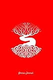 bonsai redwood tree  Bonsai Journal: Lined Journal - Old Tree Bonsai Retro Traditional Japanese Art Zen Gift - Red Ruled Diary, Prayer, Gratitude, Writing, Travel, Notebook For Men Women - 6x9 120 pages