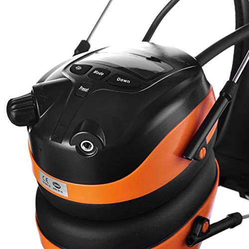Protear Bluetooth Am Fm Radio Headphones, Nrr 25Db Noise Reduction Safety Ear Muffs, Hearing Protection For Mowing (Orange) #TOP5