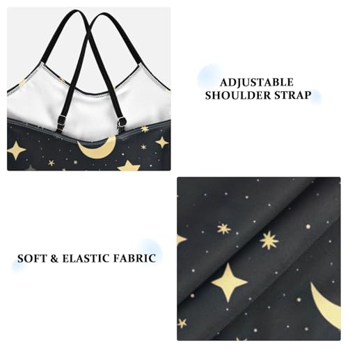 Stars and Moon Girls One Piece Swimsuit Beach Swimwear 208540273