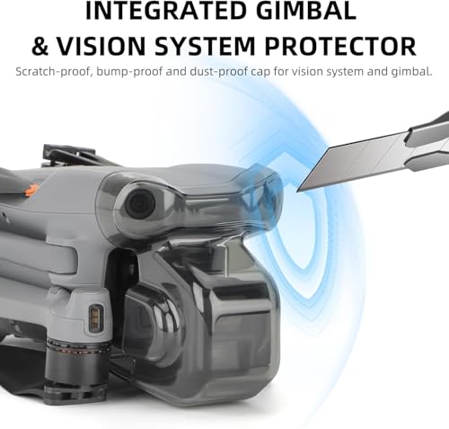 Protector de cardán DJI Air 3 soluciona vibraciones en transporte funda de lente 4
