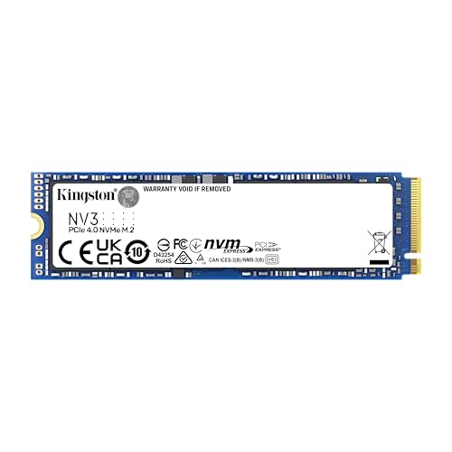 Kingston SSD NV3, Capacidad: 1000GB, Factor de...