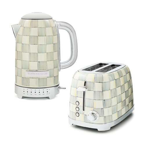 Hervidor Eléctrico y Tostadora Acero Inoxidable MacKenzie-Childs miniatura 1