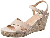 Transpirable Geox D Soleil, Sandalia Mujer, Rosa Carne, 39 EU