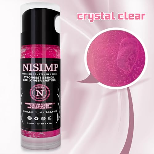 Pink Tattoo Stencil Transfer Gel for Crisp Long Lasting Designs - Image 4