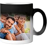 360 Onlineprint Mug Personnalisé | Matériau: Céramique | Modèle: Mug Magique   Impression à chaud visible à l'intérieur | Idéal pour un cadeau personnalisé | Couleur: Noir | Capacité: 325 ml
