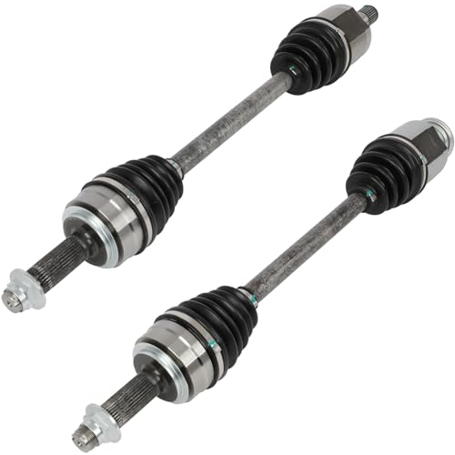 Front Left Right CV Axle Shaft Assembly fit 2007-2009 for Acura MDX 3.7L,2009-2015 for Honda Pilot 3.5L 66-4261 FWD 2PCS