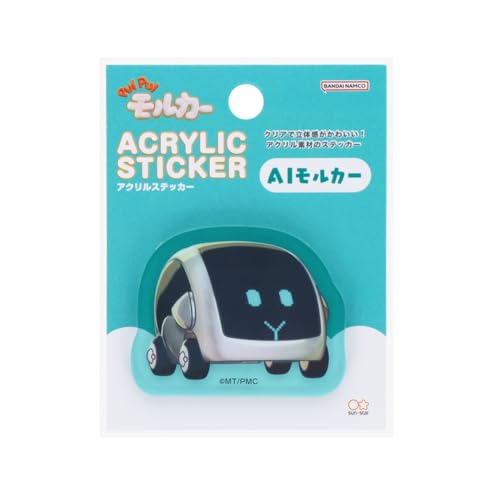 サンスター文具 PUIPUIモルカー ステッカー アクリル 映画 ML1 S8543062