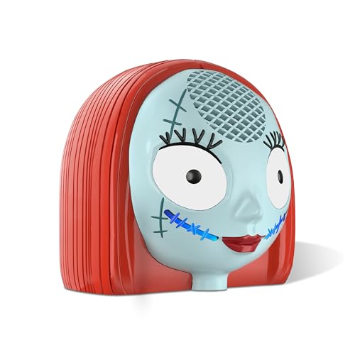 Echo Dot Bundle: Includes Echo Dot (5th Gen, newest model) | Glacier White and Limited Edition, Disney Tim Burton’s The Nightmare Before Christmas Sally Stand - image 4