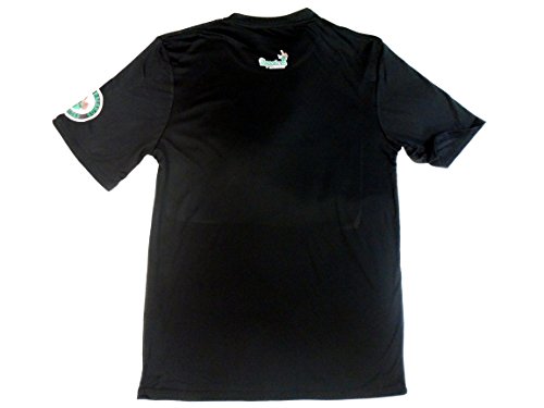 Nopaleros Baseball Camiseta Slim Fit para Hombre de Zacatecas (2X-Large) Negra miniatura 4