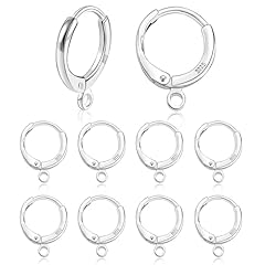 10Pcs14x2mmHuggie_Silver