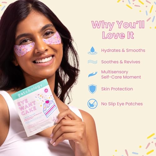 image for Patchology Eye Want Cake Hydrating & Smoothing Eye Patches – Under E