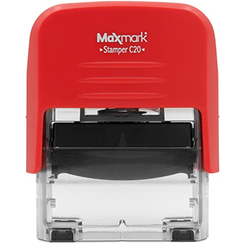 Approved Self Inking Stamp, Printer 20 With 2 Pads - Red Ink #TOP3