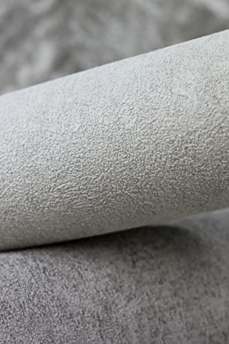 Papier peint gris effet vieilli Rasch ETSU pour decoration de salon - 6