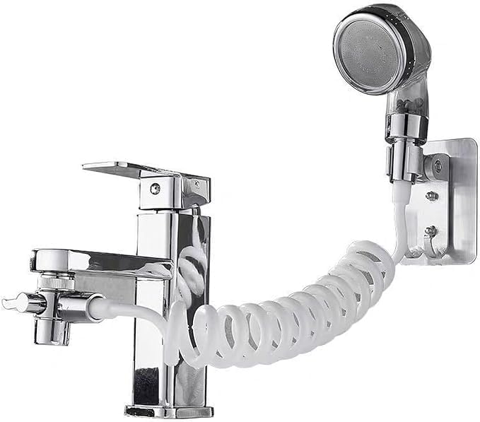 Alark Hand Shower Hose Sprayer Shower Head Attaches To Faucet,Dog