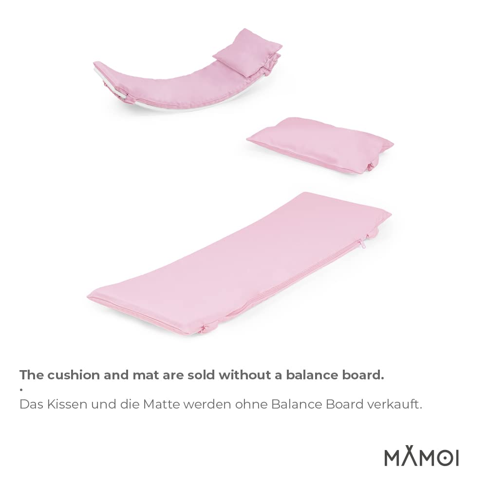 MAMOI® Matte für Balance Board Kinder, Kissen für Balance Board wippe, Balancieren und Gleichgewichtstrainer, Weiche Matte für Balanceboard indoor, Matte ab 1