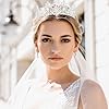 Didder Silver Tiaras and Crowns for Women and Girl... #4