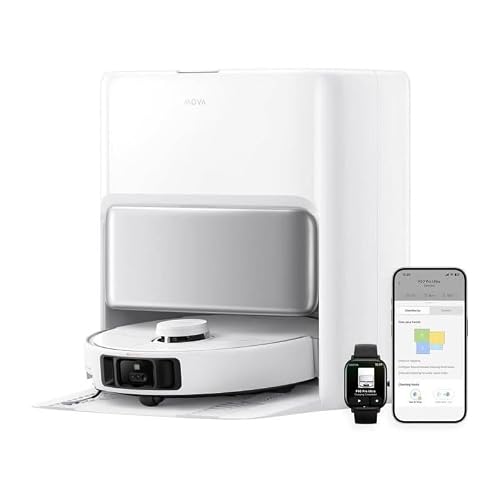MOVA P50 Pro Ultra Saugroboter, Flex. Mopp, 75 °C Dock-Selbstreinig, Weiß