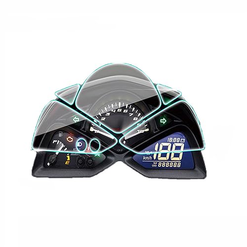 Autocollant résistant aux rayures et transparent pour écran Yamaha S-Max 155