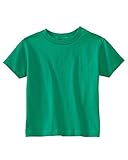 RABBIT SKINS 5.5 oz. Jersey Short-Sleeve T-Shirt (RS3301) Kelly Green, 5-6