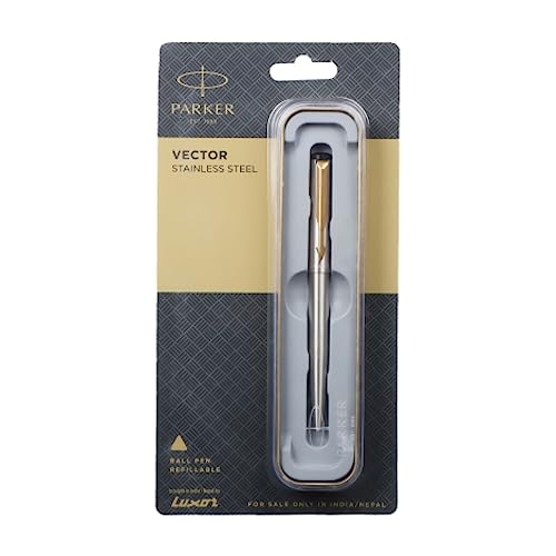 Image of Parker Vector GT Ball Pen, Stainless Steel