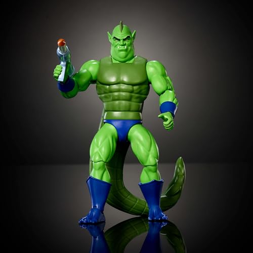 Masters of the Universe Origins Action Figure Cartoon Collection Whiplash, 5.5-inch 1980s Motu TV Tailed Villain, Detailed Design & Rocket Launcher by Masters of the Universe - Image 2